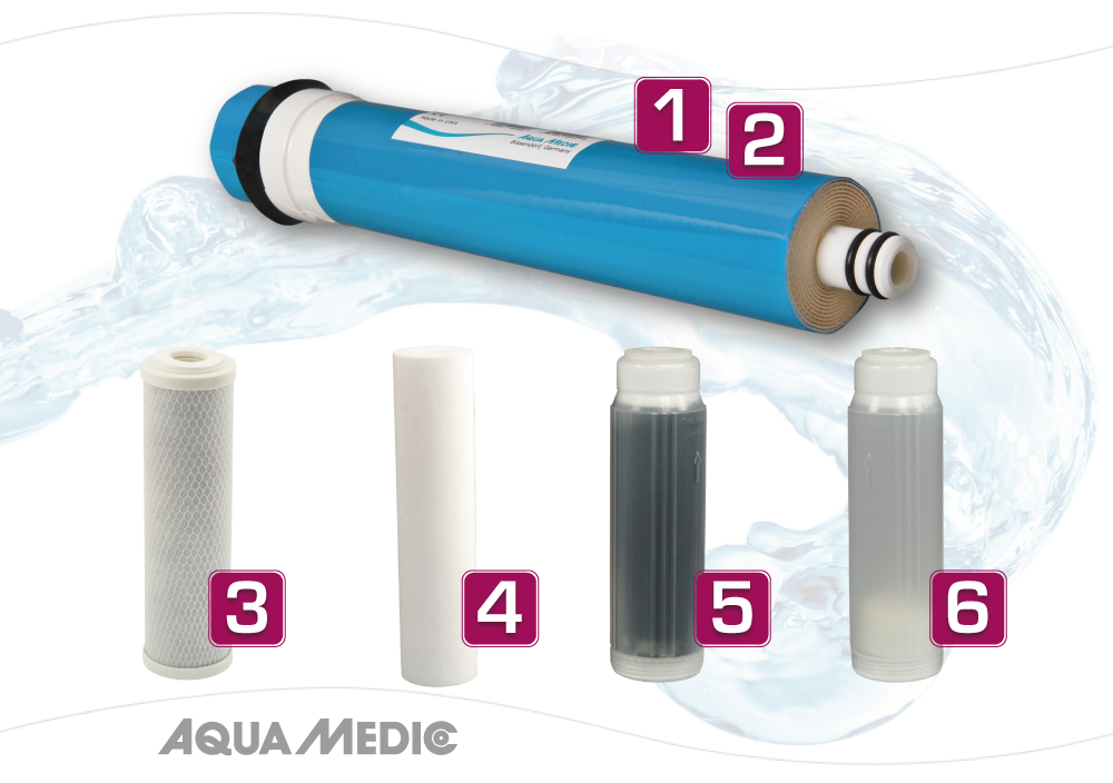 Aqua Medic Activated carbon filter cartridge 10" housing 9